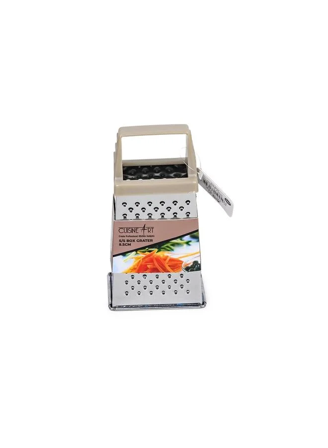 كويزين أرت مبشرة صندوقية ستانلس ستيل قطعة واحدة 8.5 سم